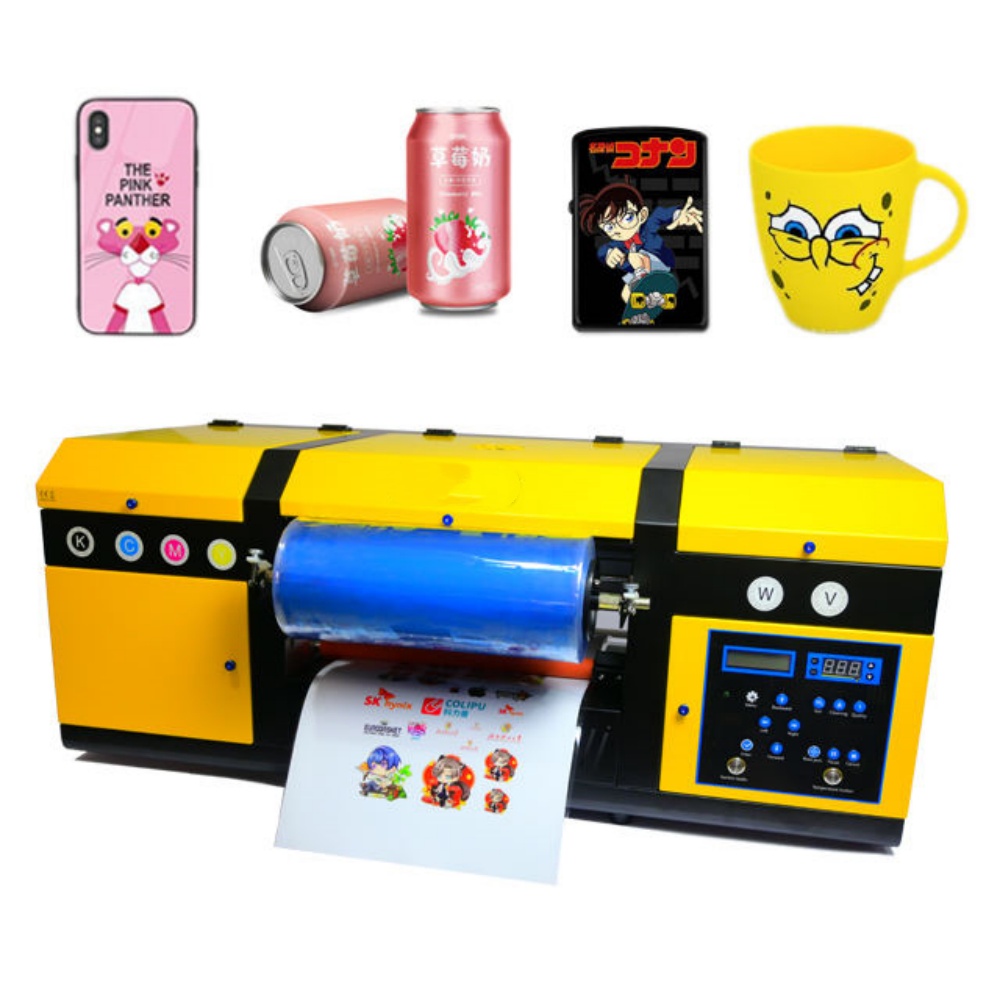 Commercial Printer - Dual Heads Impressoras, holográfica UV DTF