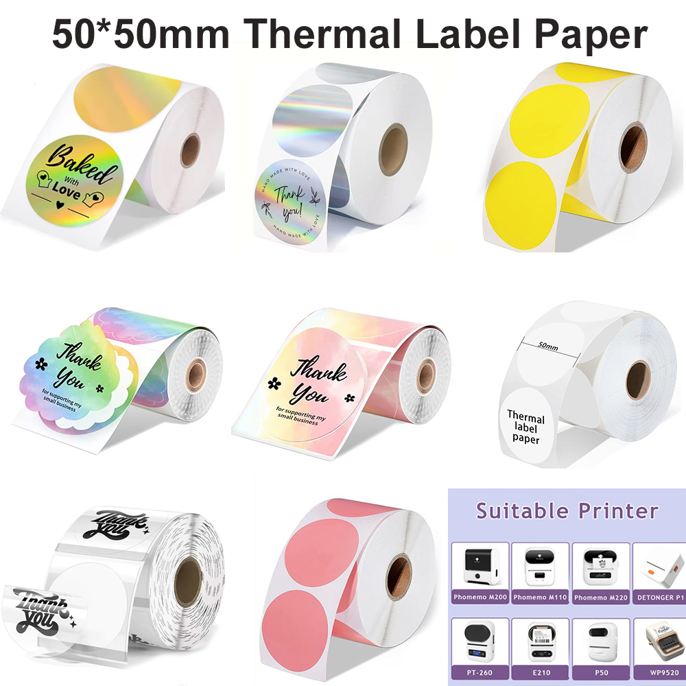 1 rolo de papel térmico redond - Commercial Printer avaliação e preço